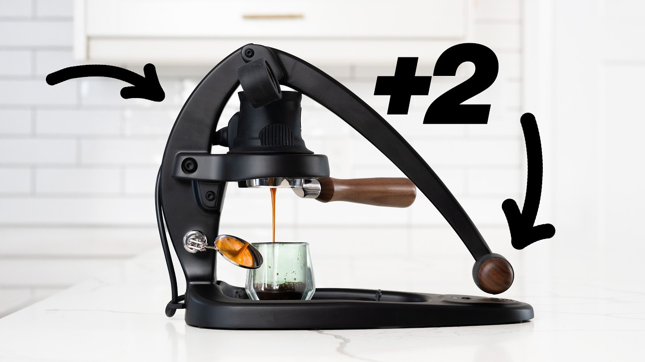 It's Cheating! Flair 58 (Plus 2) Espresso Machine - YouTube