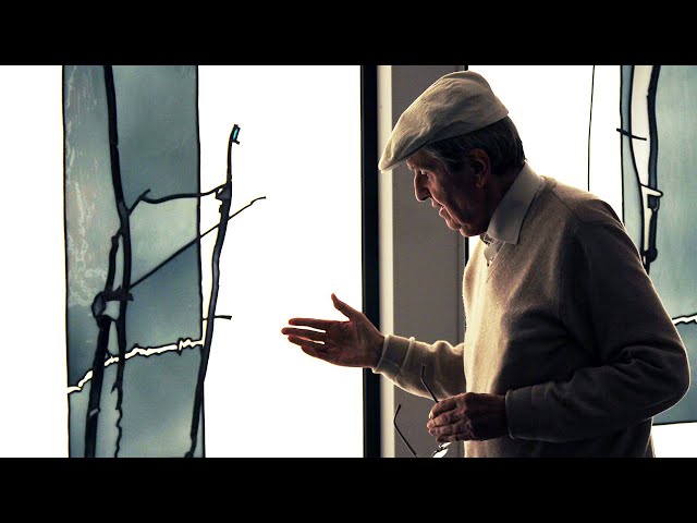 Johannes Schreiter - Influential Stained Glass designer. - YouTube