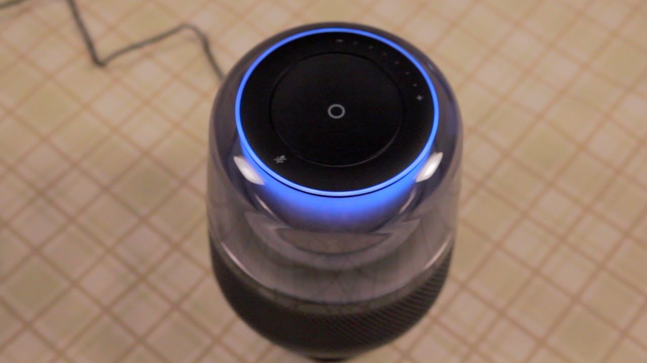 Harman Kardon Allure Alexa Enabled Smart Speaker Review - YouTube