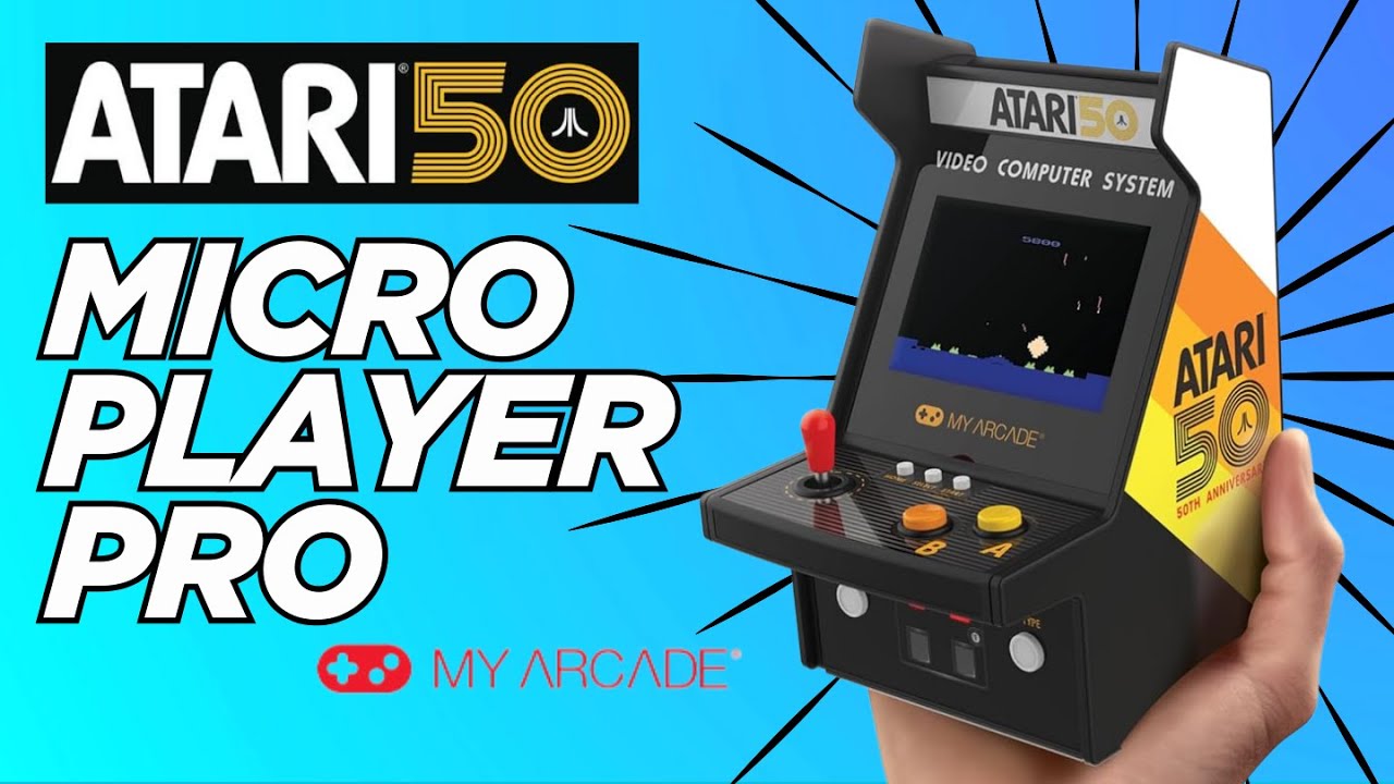 Atari 50 Micro Player Pro Review - YouTube