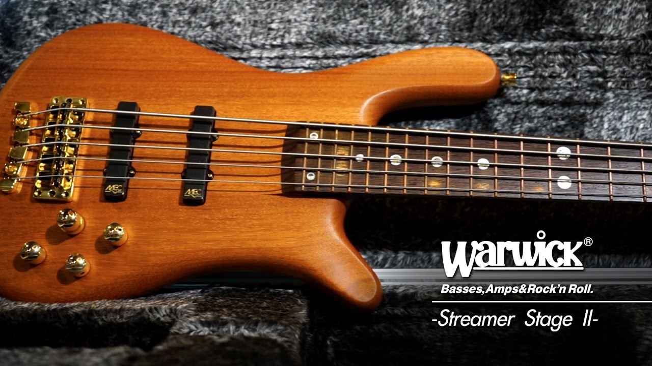 Warwick Custom Shop (Masterbuilt) - Streamer Stage II 5 - YouTube
