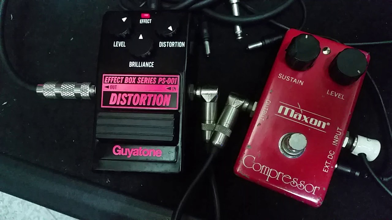 Playthru Guyatone PS-001 Distortion Japan 80s - YouTube