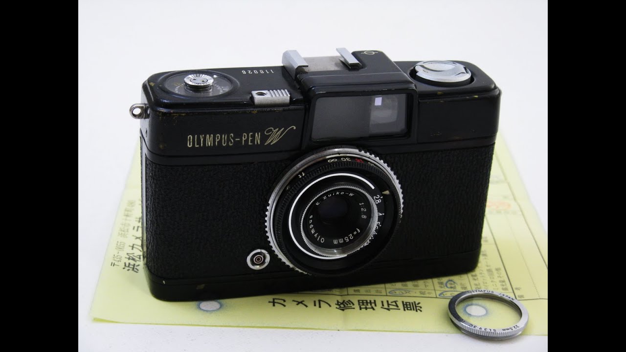 修理完了 ： オリンパス・ペンW / OLYMPUS-Pen W - YouTube