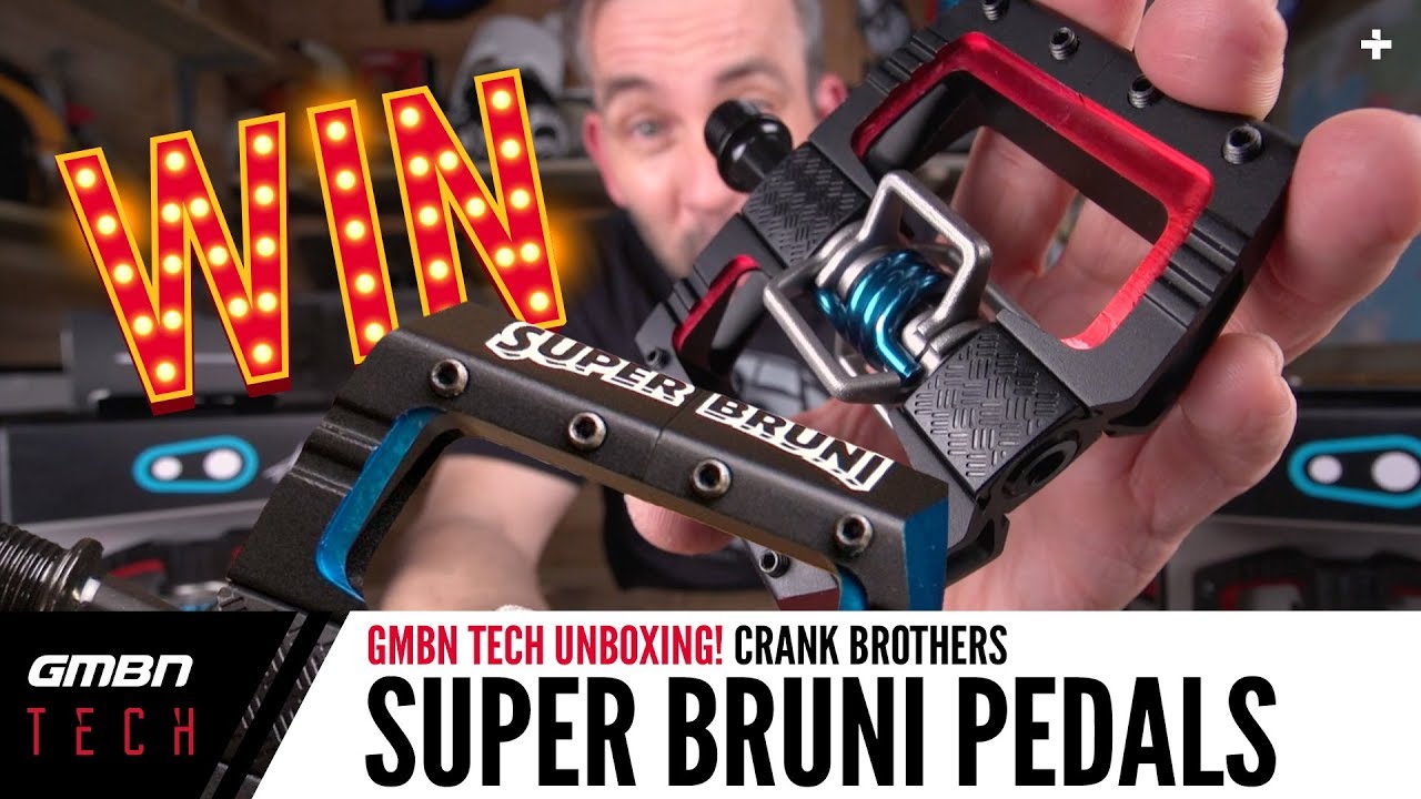 crankbrothers Super Bruni Mallet DH Pedal | GMBN Unboxing - YouTube