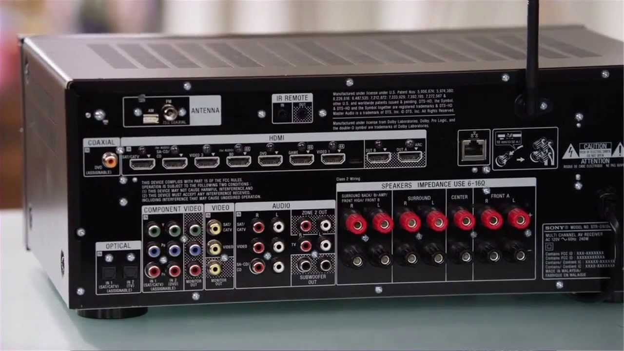 Get the scoop: Sony's new AV Receiver with AirPlay® , Bluetooth