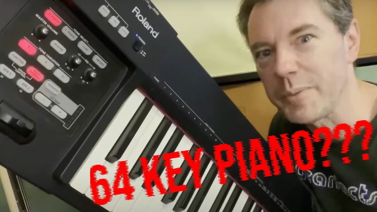 Roland's RD-64 with 64 weighted keys: The ultimate portable piano