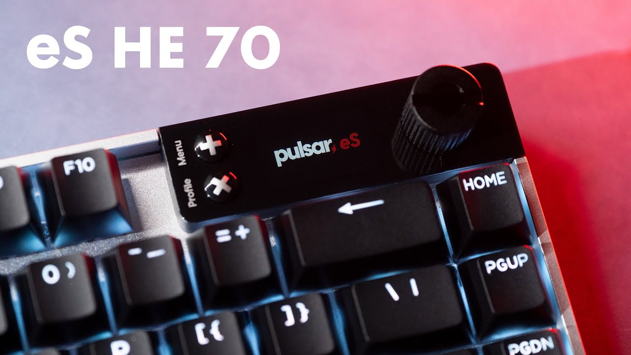 This is the next generation keyboard: Pulsar eS HE 70 - YouTube