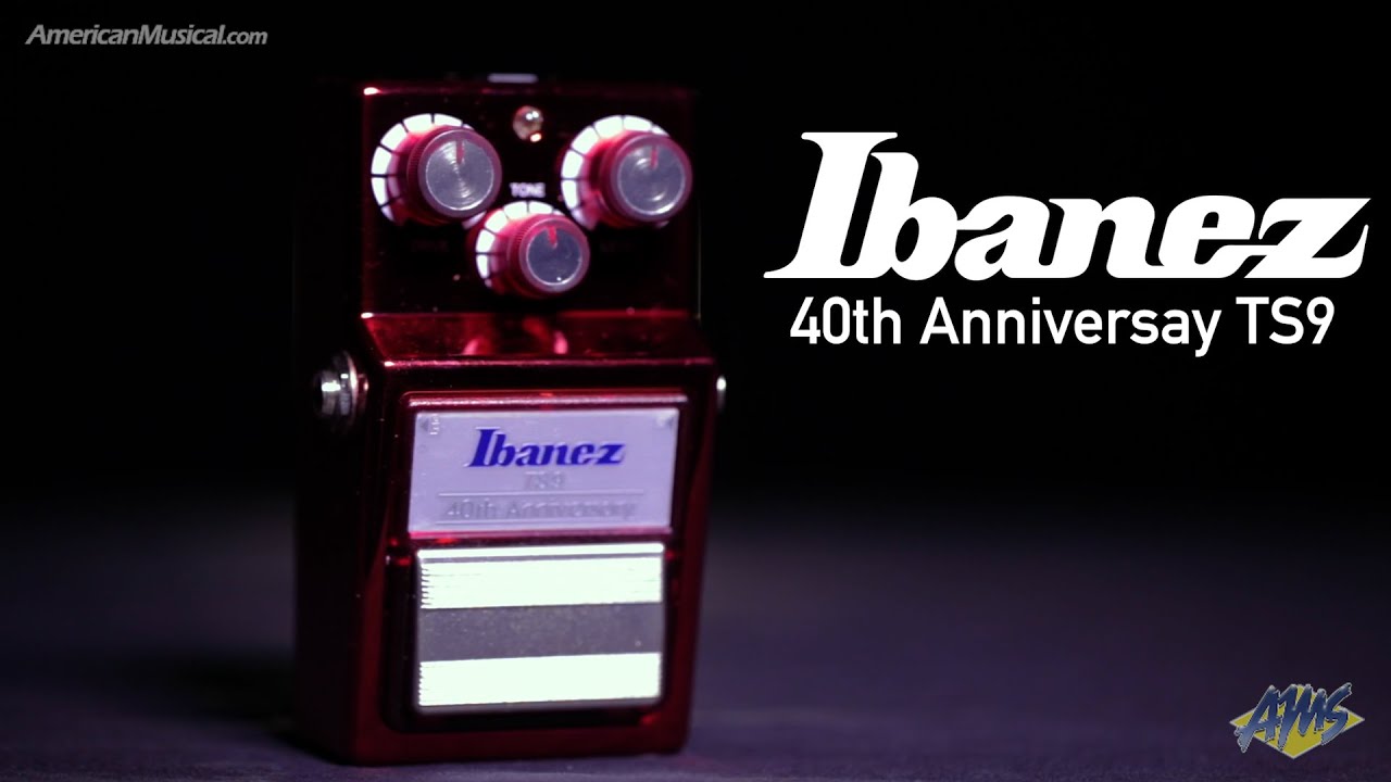Ibanez 40th Anniversary TS9 Tube Screamer - AmericanMusical.com