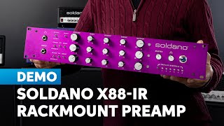 Soldano X88-IR Rackmount Preamp with Mike Soldano - YouTube