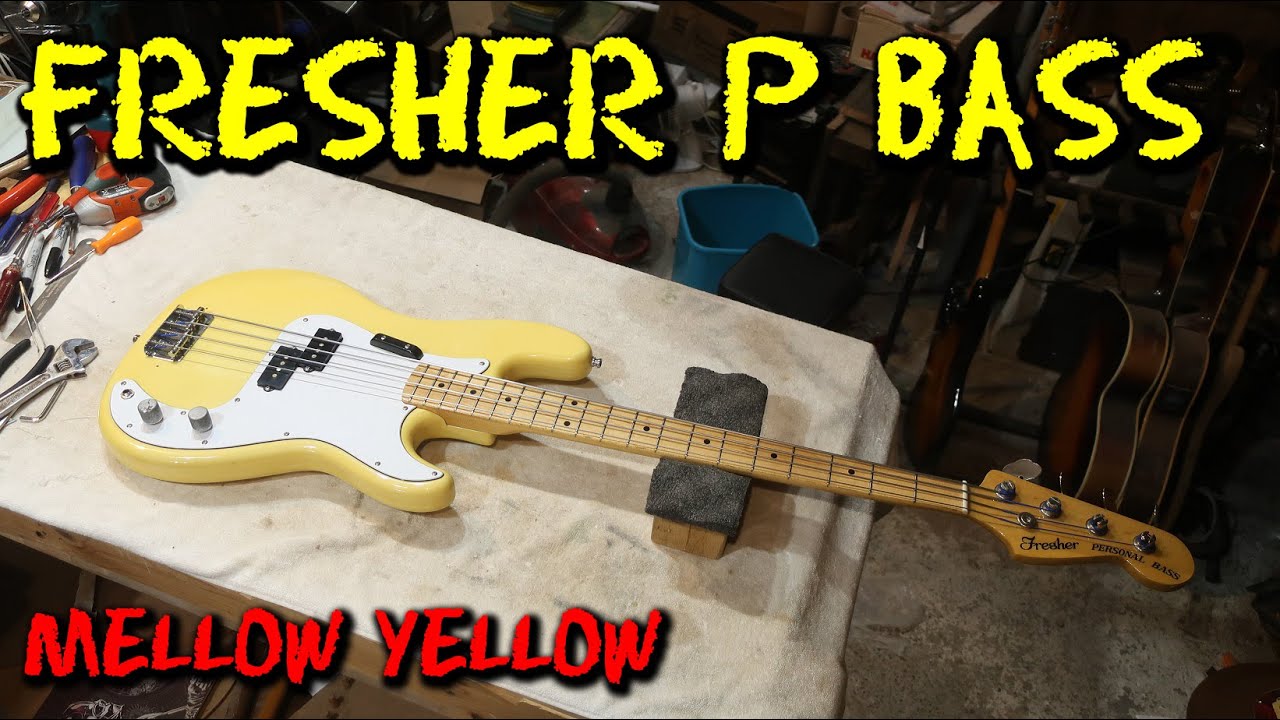 Amazing VINTAGE-MODERN PRECISION BASS: Fresher Personal Bass Mod
