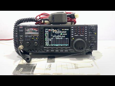 💥iCom IC-756PROII HF/50MHz 120/100W + DC + HM-36 ATU💥 - YouTube