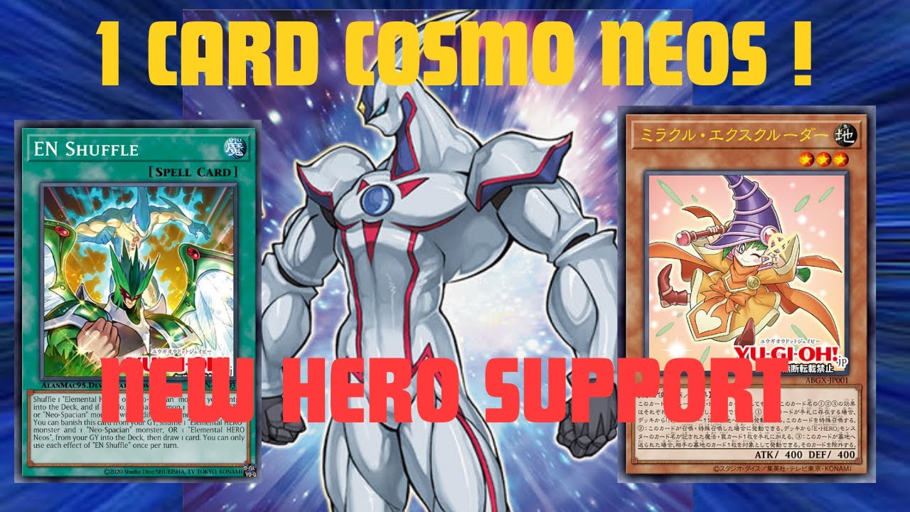 遊戯王】ミラクルエクスクルーダーのHEROデッキを考える - YouTube