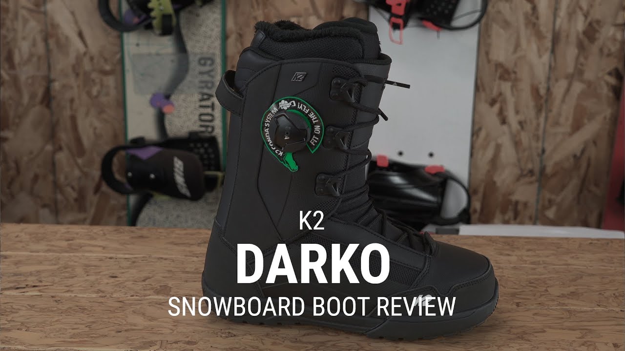 K2 Darko 2019 Snowboard Boot Review - Tactics - YouTube