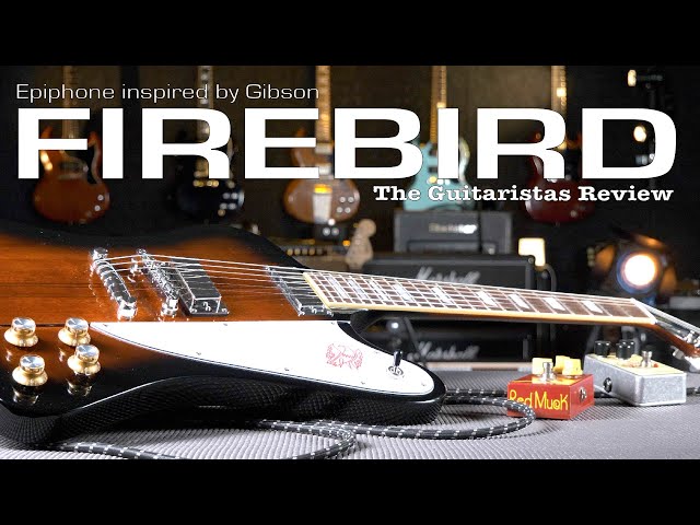 Epiphone Firebird Vintage Sunburst - Authentic and Affordable