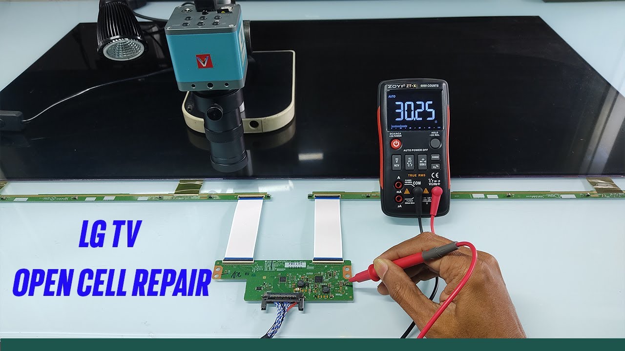 How to repair LG TV display problem? - YouTube