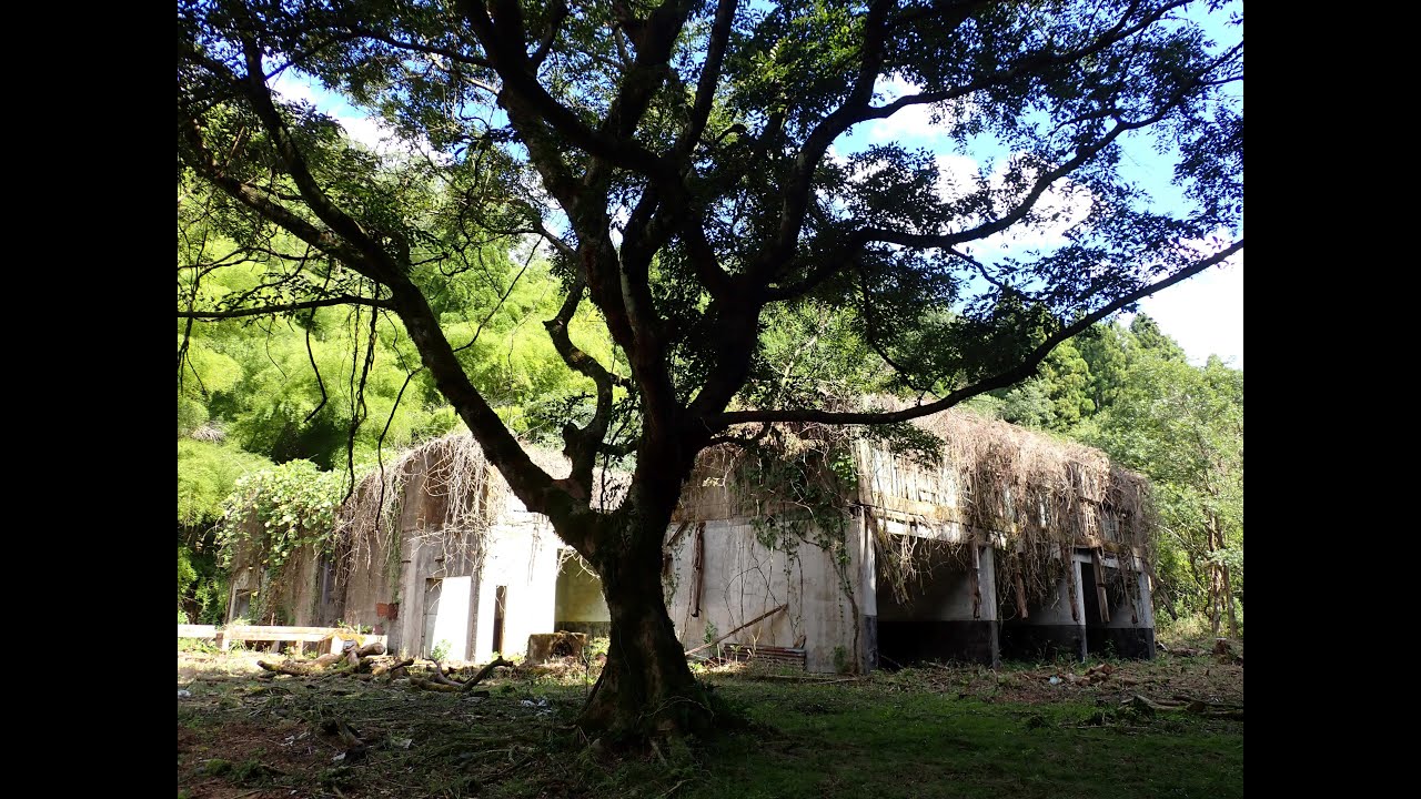 23年夏 北陸ツーリング 旧海軍第三火薬廠 覆土式弾薬庫「二重倉庫」と