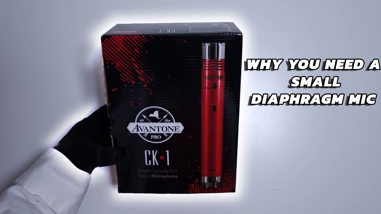 Avantone CK-1 FET Microphone Unboxing & First Impressions!