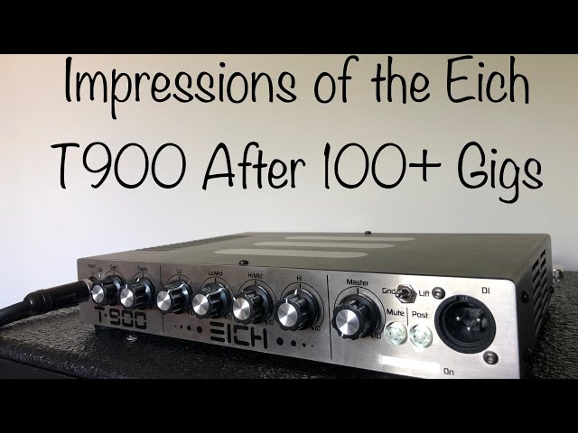 My Impression of the Eich T900 After 100+ Gigs | Year 1 Review