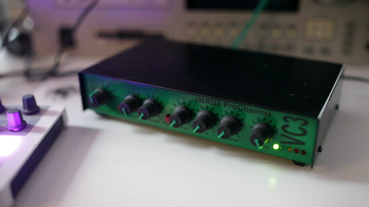 Joe Meek VC3: Drums - YouTube