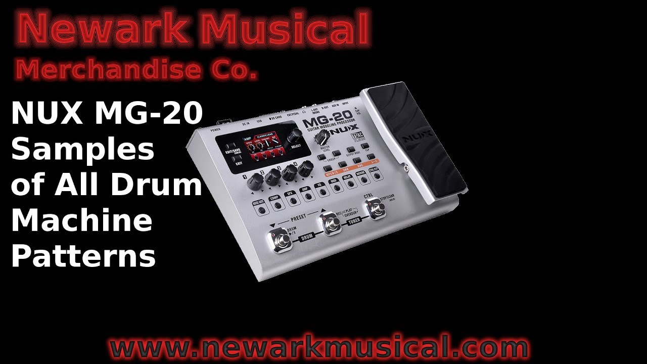 NUX MG-20 マルチエフェクター ニューエックス MG-20 NUX MG-20 マルチ
