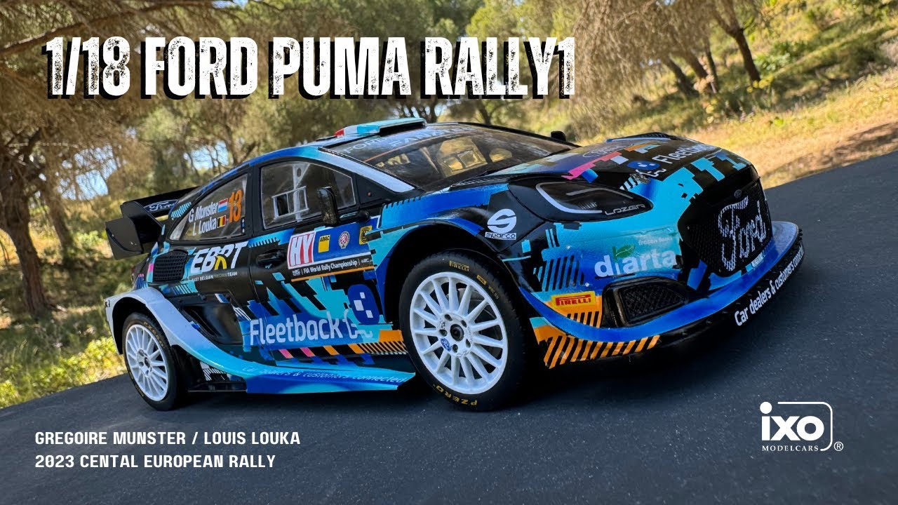 Ixo Models 18RMC188.22: Diecast model car 1/18 scale - Ford Puma