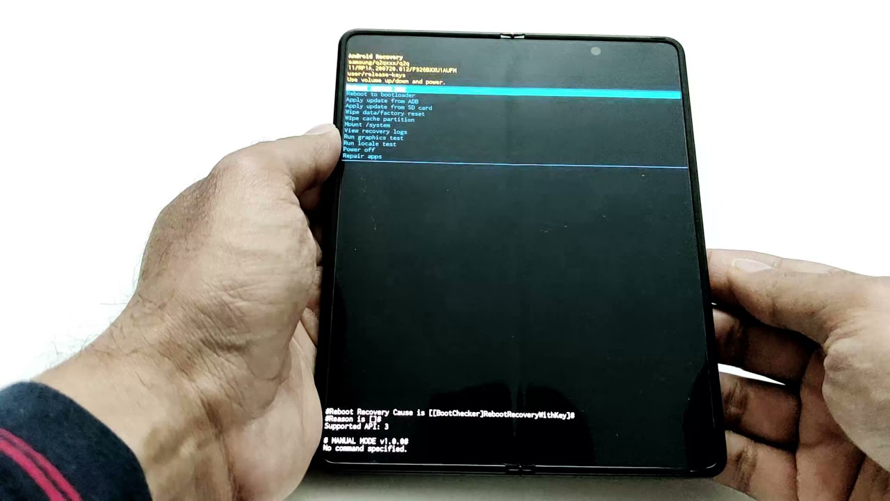 How to Access Recovery Menu on Samsung Galaxy Z Fold 3, Z Flip 3