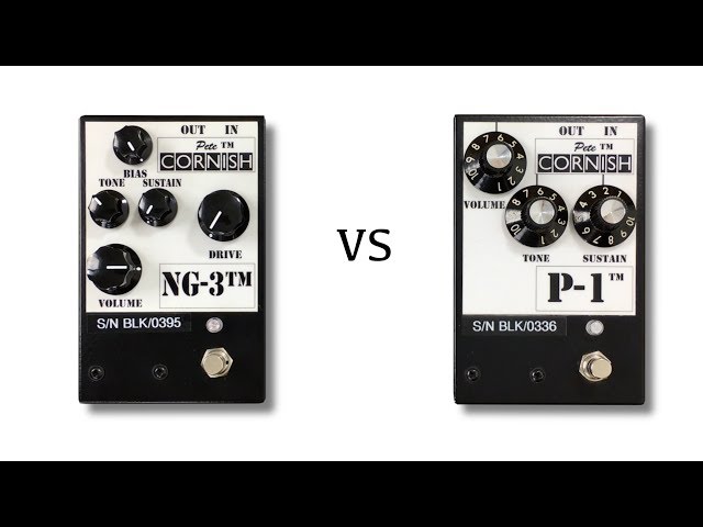 Pete Cornish NG-3 vs P-1 Fuzz - YouTube