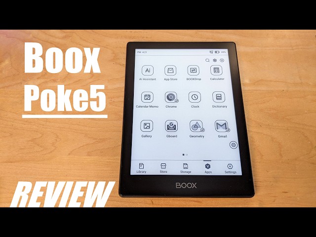 REVIEW: BOOX Poke5 Compact 6