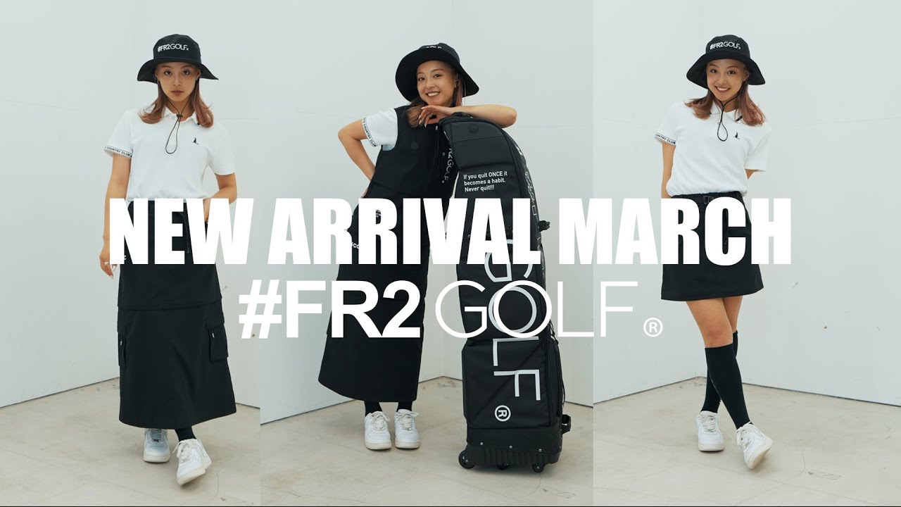 FR2GOLF March New Arrivals [Golf Wear] [Golf Brand] - YouTube