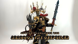 Joytoy Warhammer 40k Warmaster Abaddon the Despoiler Action Figure