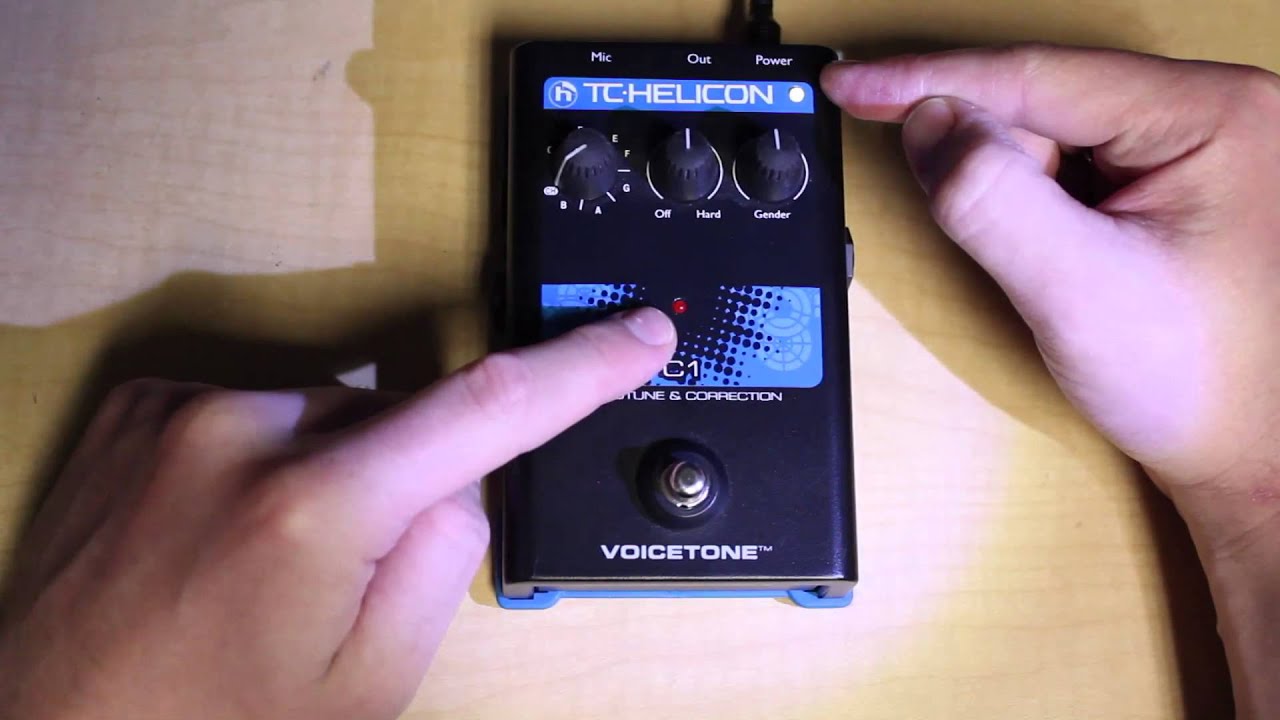 TC-Helicon - How to Calibrate VoiceTone Singles, Mic Mechanic
