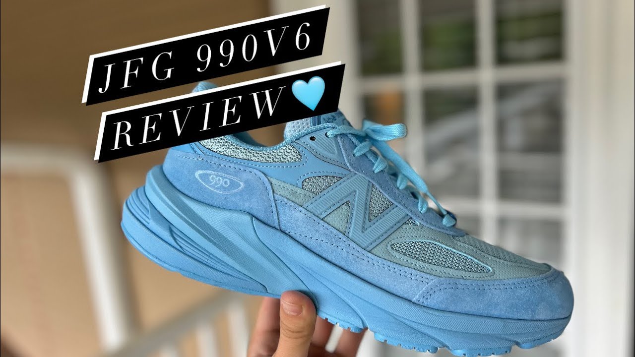 Joe Fresh Goods x New Balance 990v6 Prom Blue Review/On-Foot - YouTube