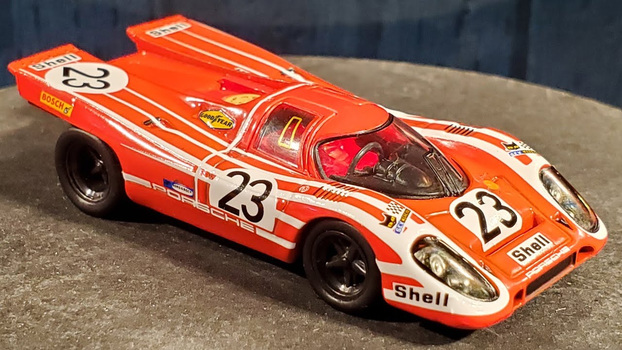 1/64 Porsche 917K LeMans winner 1970 by Sparky diecast - YouTube
