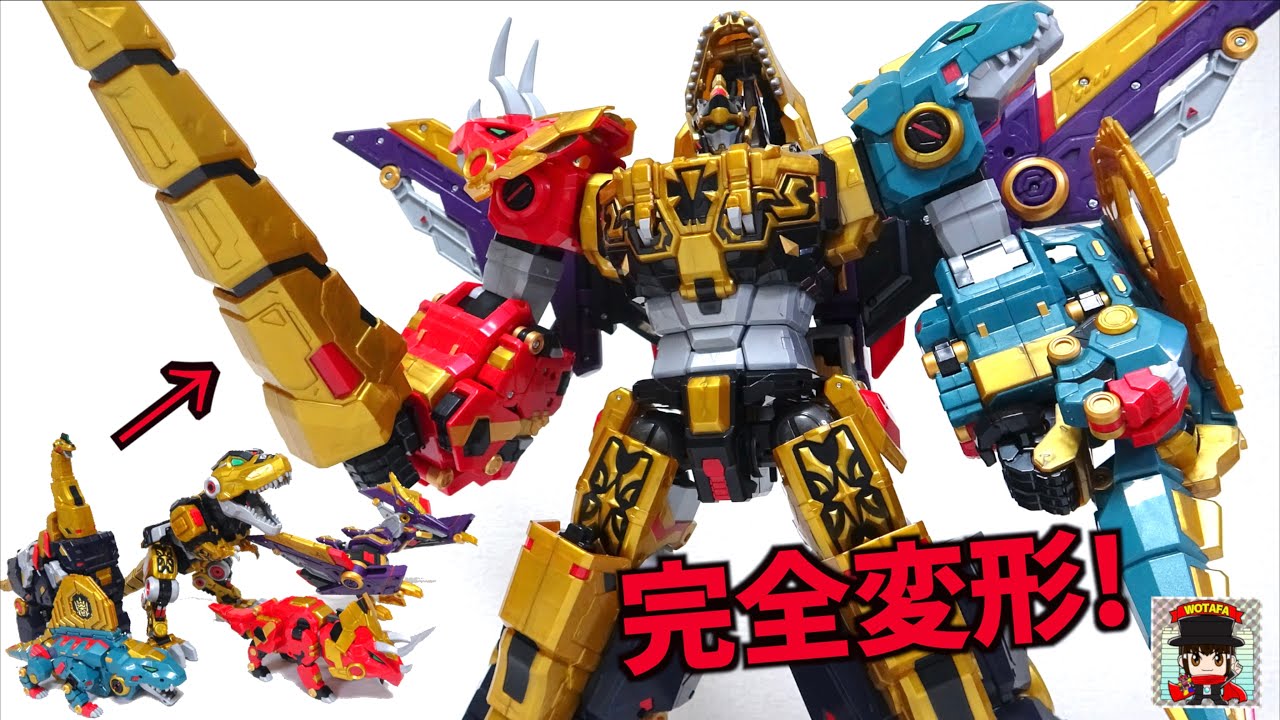 韓国のド直球にかっこいい恐竜合体ロボ【SAMG 最強恐竜ミニフォース