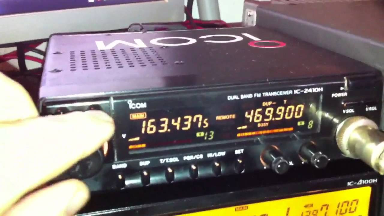 ICOM IC-2410H by EB5DQH - YouTube