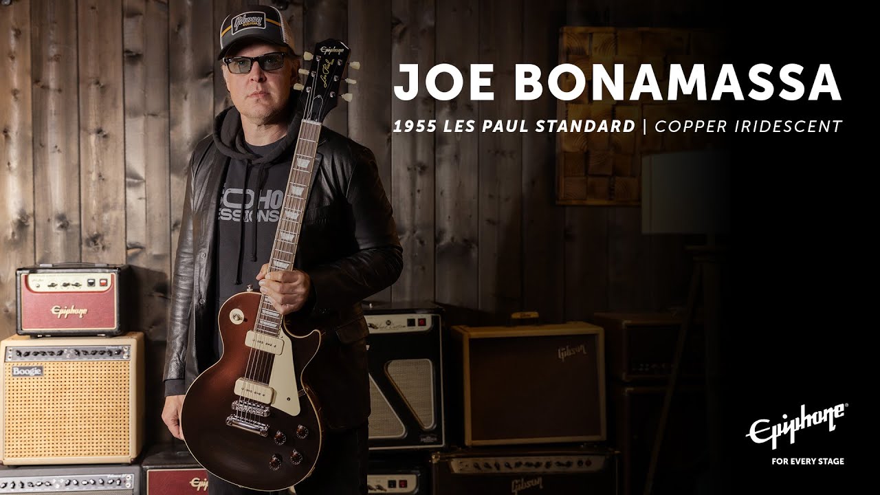 Joe Bonamassa Releases Epiphone 1955 Les Paul Standard - Premier
