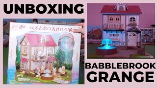 Sylvanian Families Babblebrook Grange (JP) Unboxing (Calico