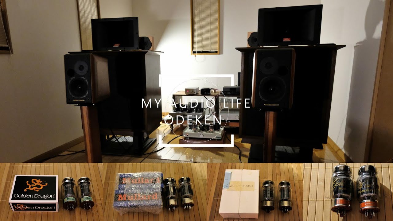 オーディオ視聴動画 ADVANCE社製 KT88 single シングルアンプ 真空管