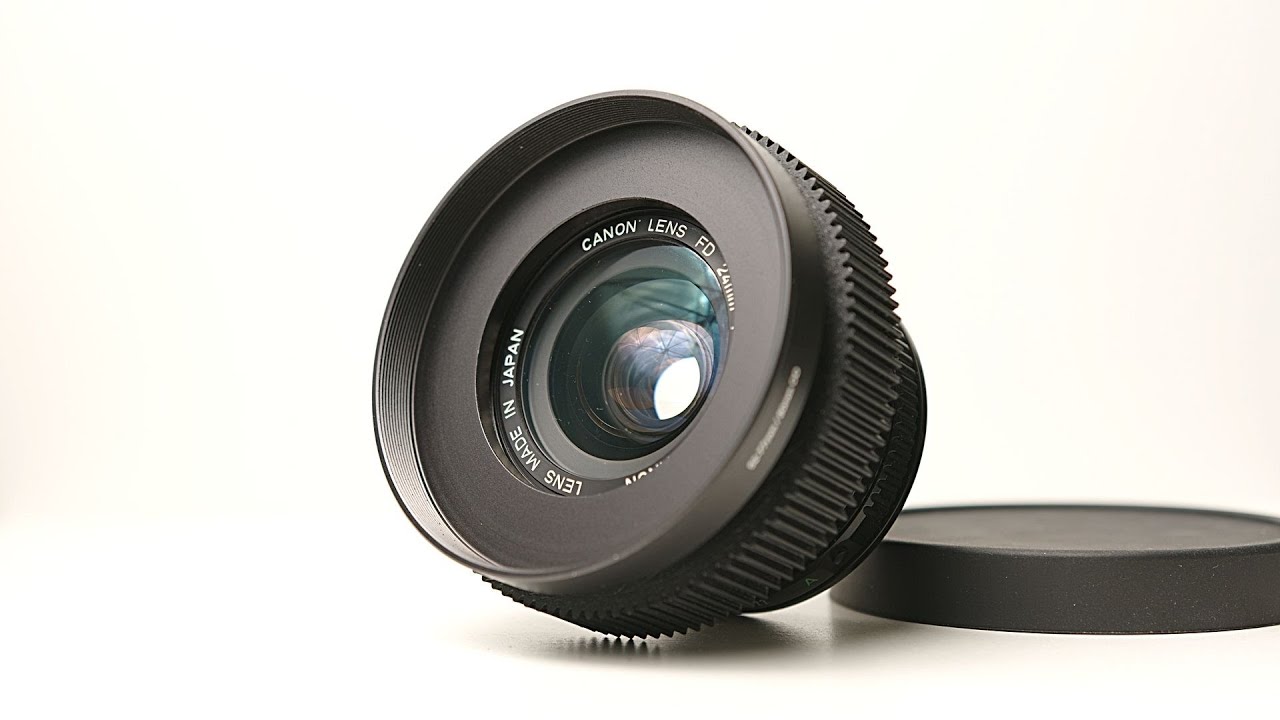 Canon New FD 24mm F2 - Lens Test - YouTube