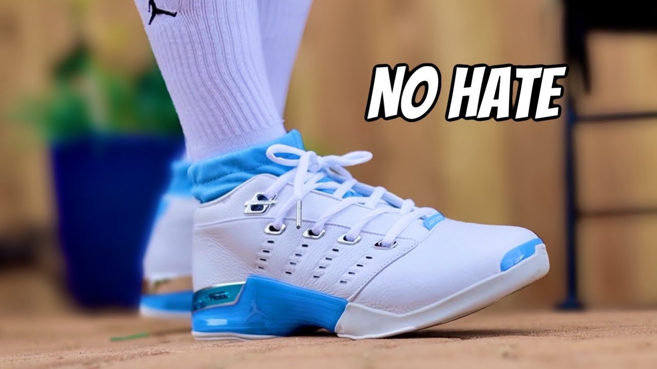 Air Jordan 17 Low “University Blue” On Foot Review and History