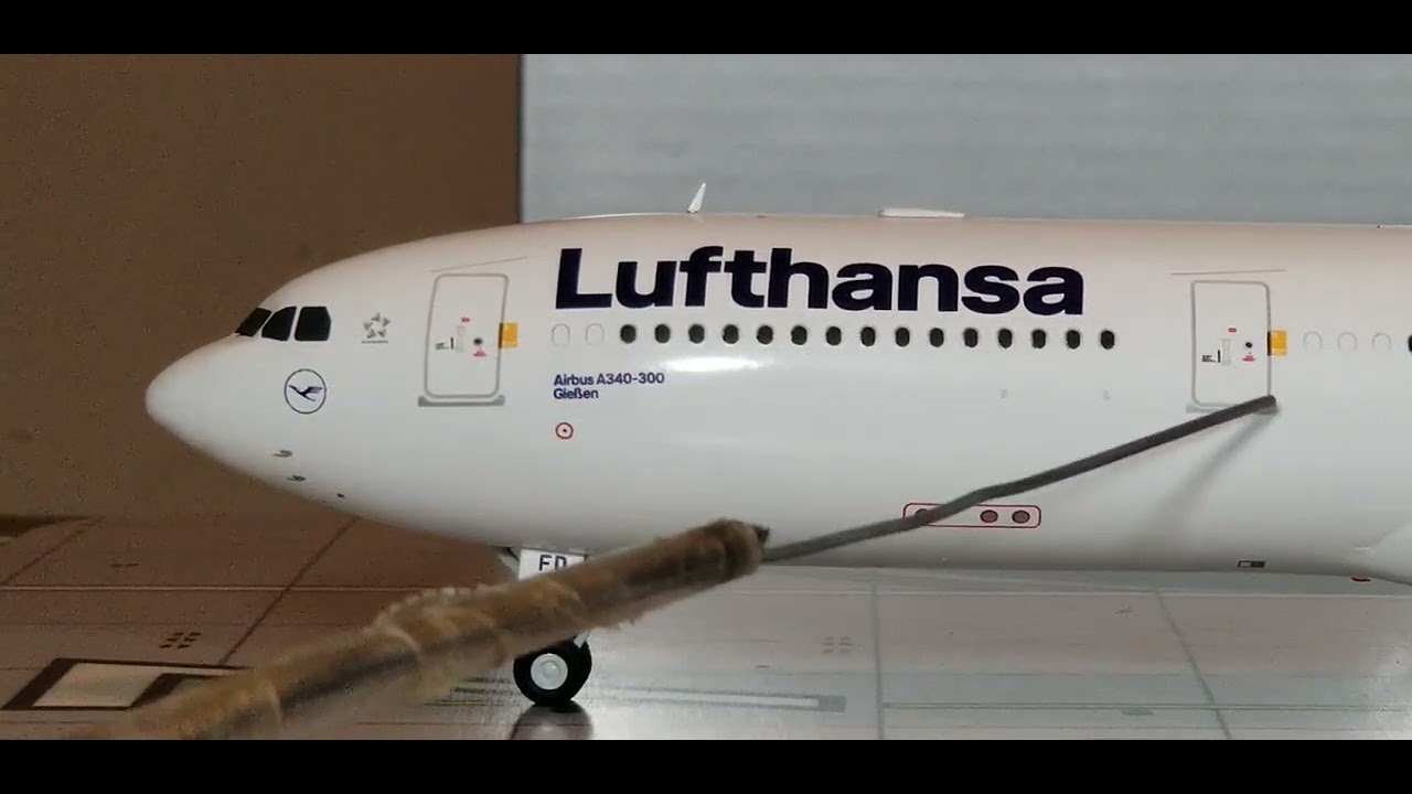 Gemini 200 Lufthansa A340-300 (Current 2018 Updated Revised Livery