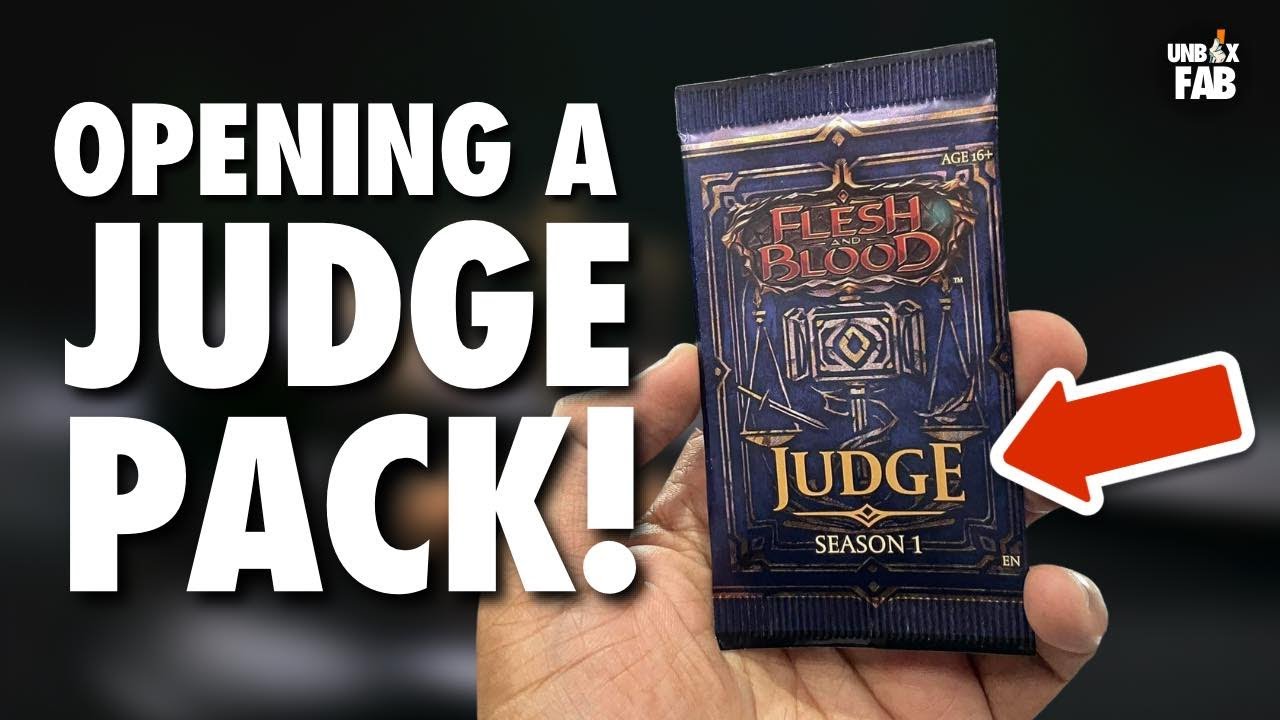 Opening a $300 JUDGE PACK // Flesh and Blood - YouTube
