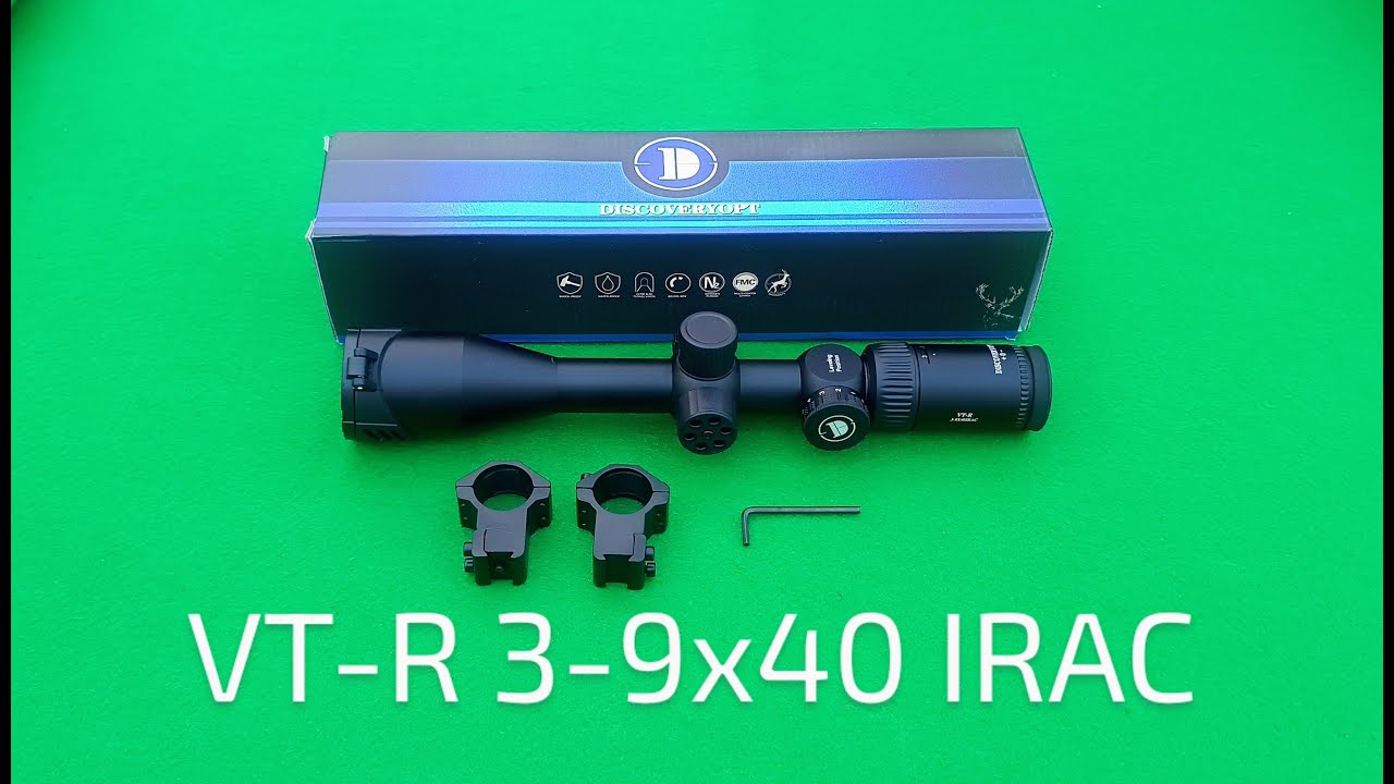 Discovery VT-R 3-9x40 IRAC Scope | Unboxing - YouTube