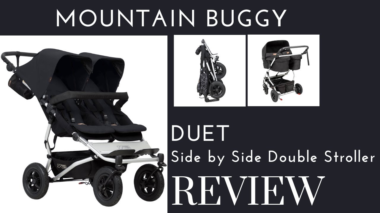 Mountain Buggy Duet: Double Stroller for Twins & Multi-Age Kids