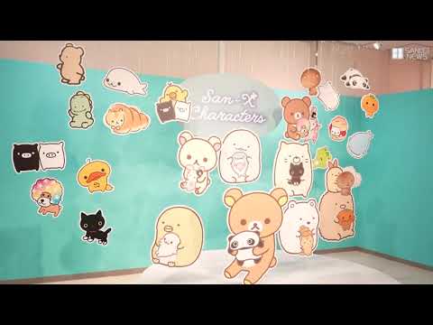 サンエックス90周年 うちのコたちの大展覧会」大阪会場 - YouTube