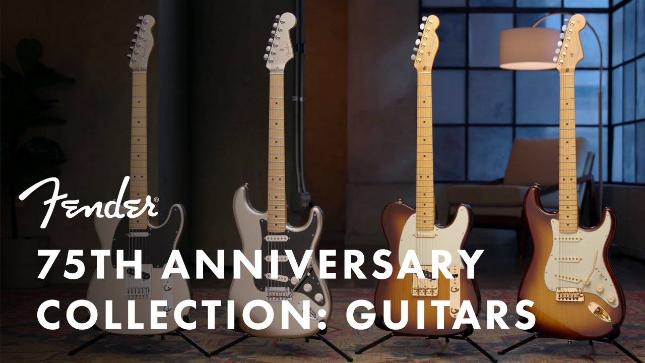 The Fender 75th Anniversary Collection: Guitars | Fender - YouTube