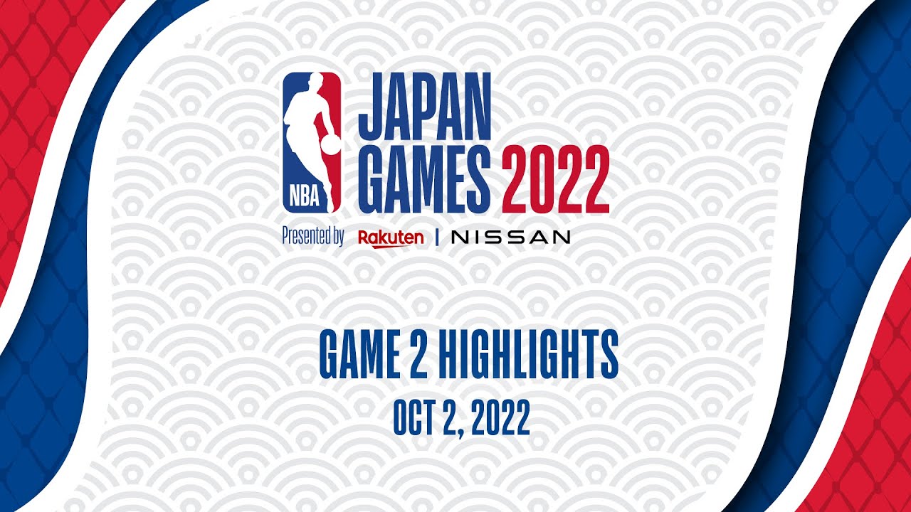 Warriors vs Wizards Game 2 Highlights | 2022 NBA Japan Games - YouTube