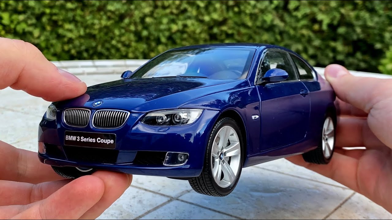 Unboxing 1/18 Kyosho BMW E92 330i “Le Mans Blue Metallic” | Scale