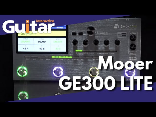 Mooer GE300 LITE | Review - YouTube