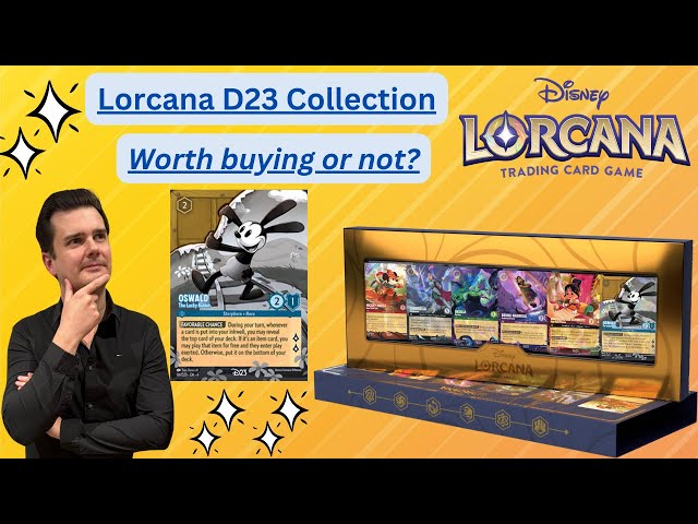 Disney Lorcana D23 Collection Box (2024) - Worth buying or not